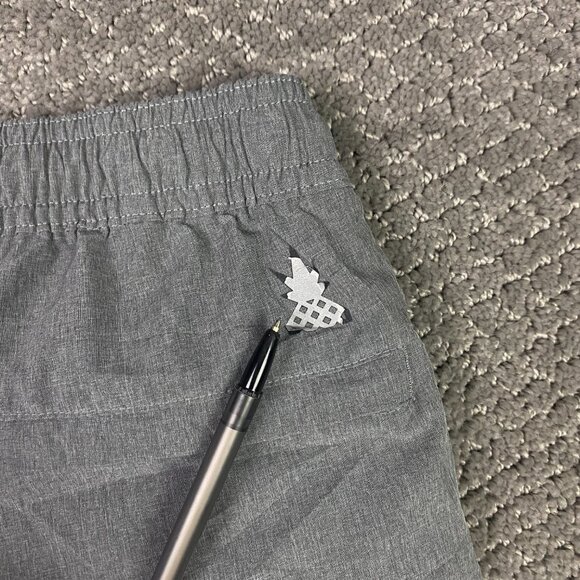 Chubbies Shorts Men's Medium 7" Inseam Lined Drawstrings Gray - Picture 6 of 13